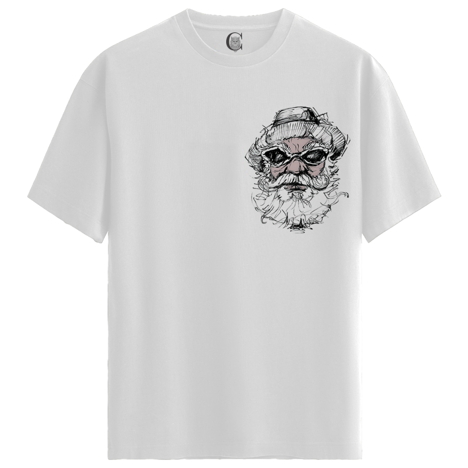 The Wise Wanderer - %100 Pamuklu Erkek Beyaz Tişört - Premium Quality